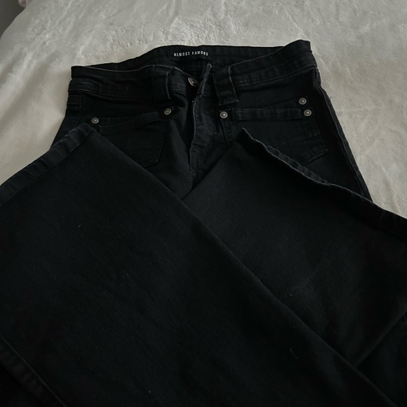Almost Famous Black Flare Jean - Picture 1 of 12